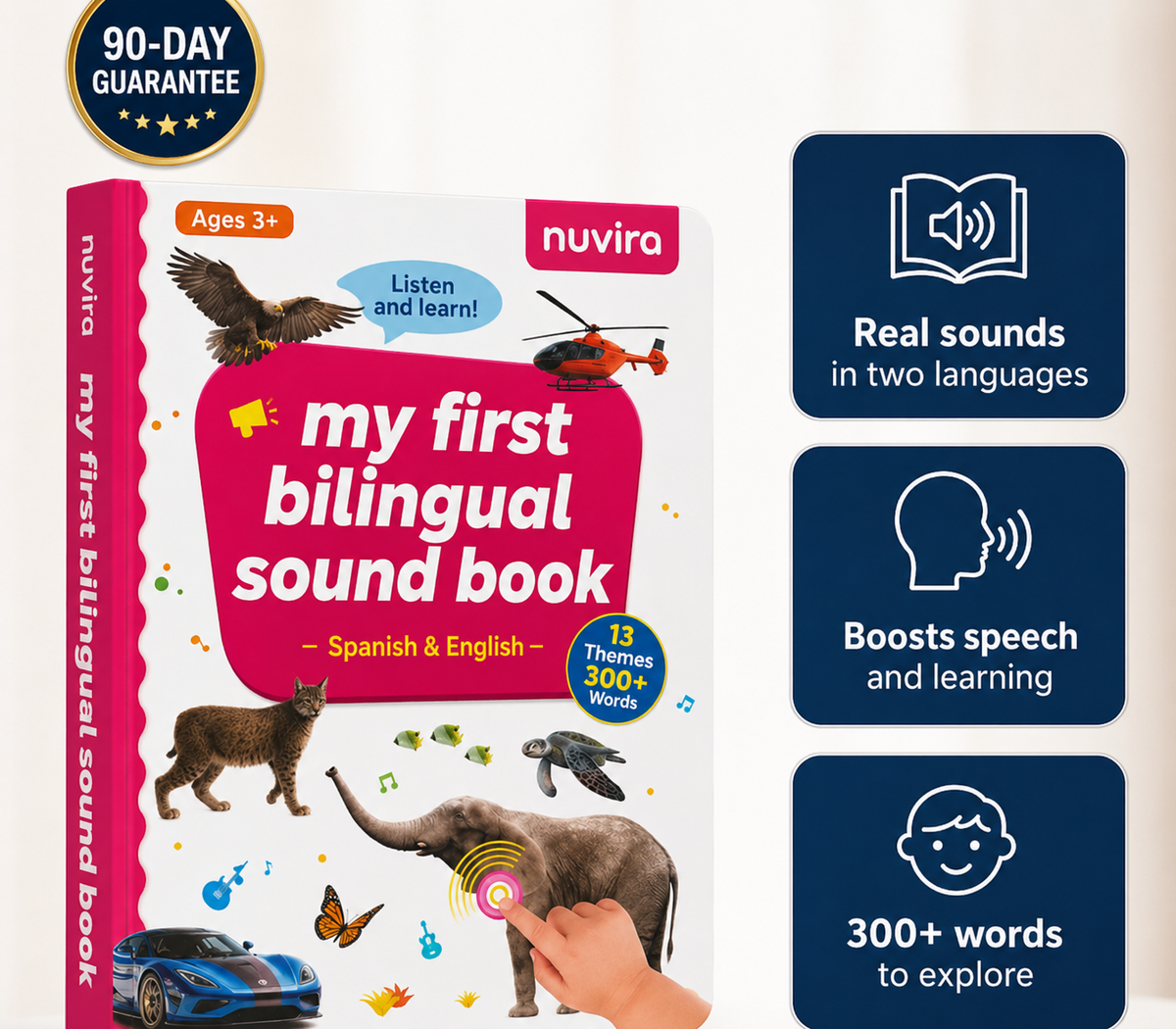 Bilingual Interactive Educational Book for Children